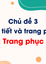 Bài 6 Trang phục lễ hội
